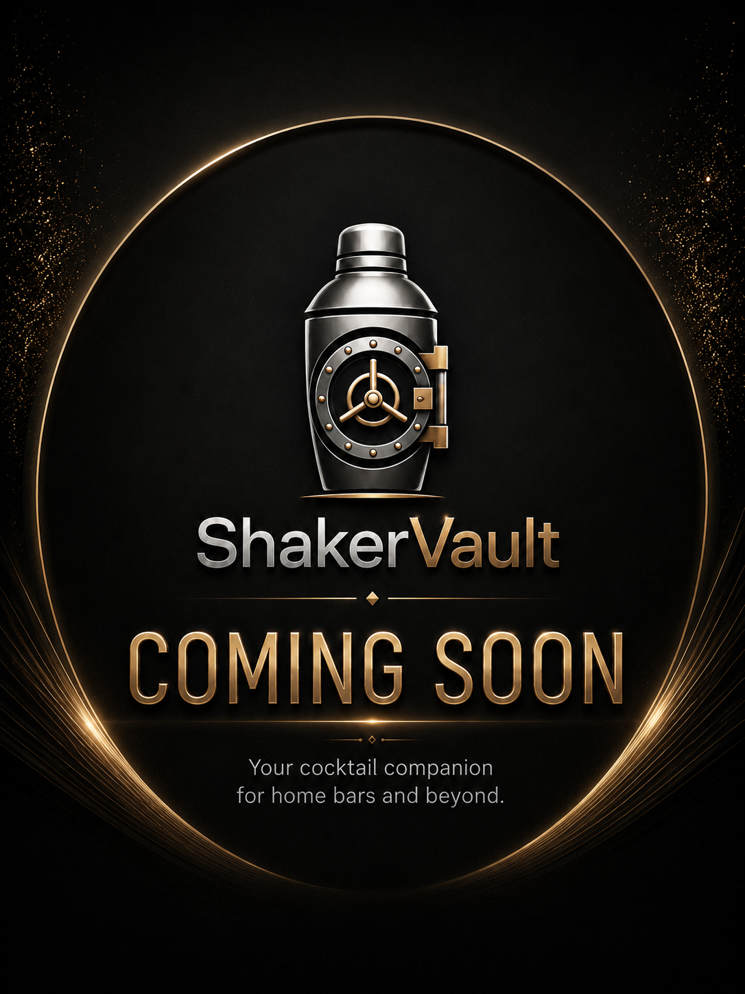 ShakerVault Coming Soon - Your cocktail companion for home bars and beyond